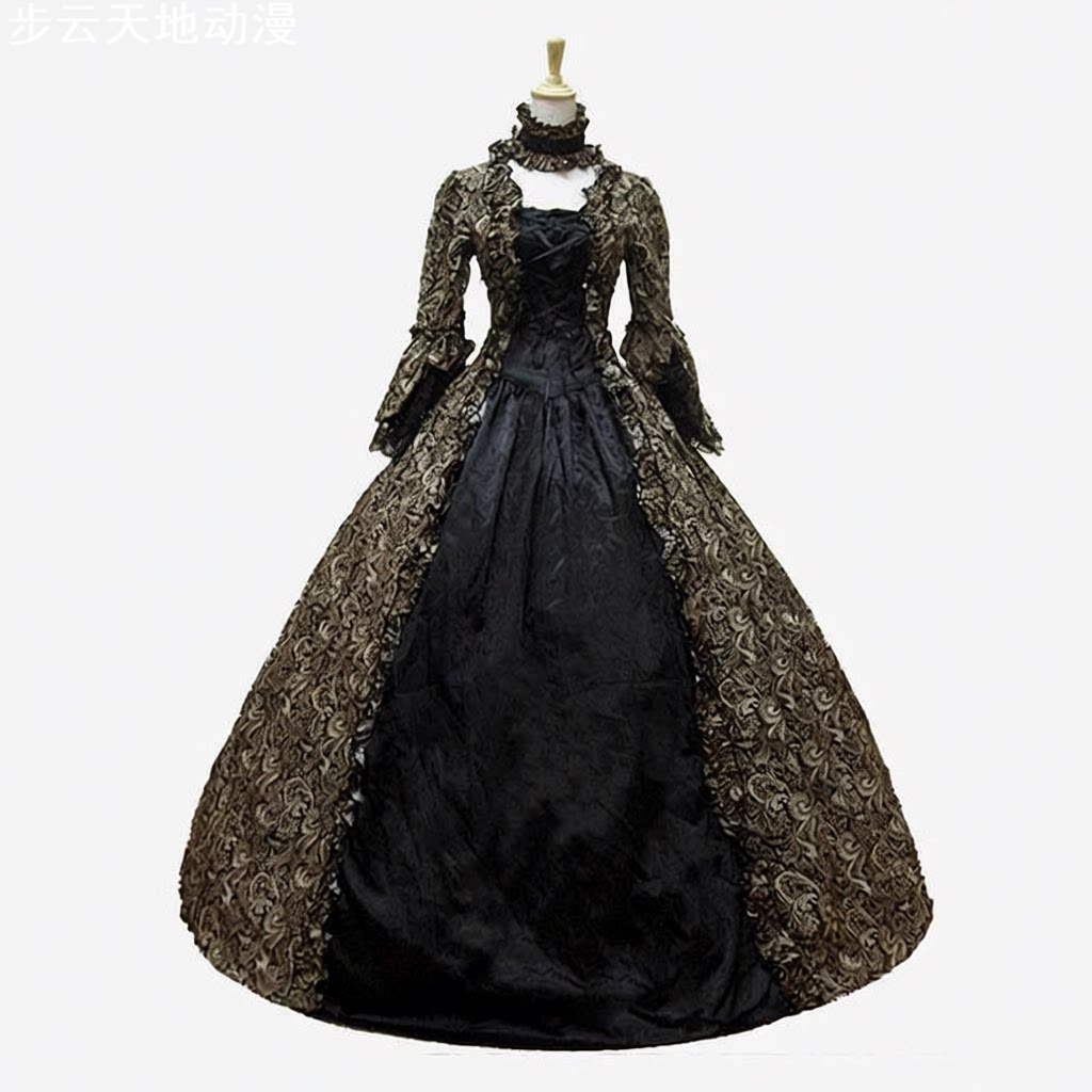 新款维多利亚宫廷礼服PartyDreEbay爆款宫廷风礼服/晚装洛丽塔服
