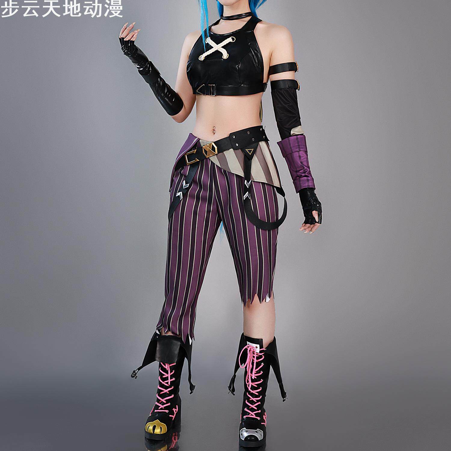 金克丝o服联盟双城之战暴走金克丝oplay服装全套