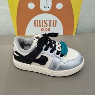 大东加绒童鞋2025冬季新款时尚休闲卡通百搭舒适轻便儿童板鞋1032