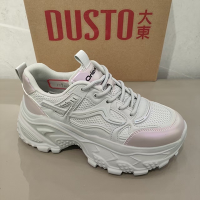 大东老爹鞋女2026春季爆款厚底增高休闲运动鞋网面透气女鞋2753