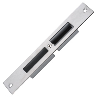 定做自吸房间锁具配件门锁导向片木门锁舌盒门锁卡槽挡板双舍扣板