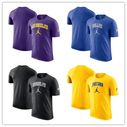 Jordan 湖人 独行侠 步行者 篮网 短袖T恤 Essential Cities