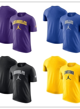 Jordan 湖人 独行侠 步行者 篮网 短袖T恤 Essential Cities