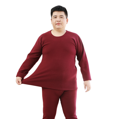 发热胖子加肥加大中老年保暖内衣