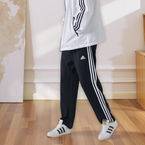 Adidas阿迪达斯春新款保暖直筒裤男女运动休闲长裤裤子TR30PR-BW
