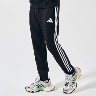 新款 子TR30P1T 长裤 男女休闲裤 直筒裤 Adidas阿迪达斯2025春秋季
