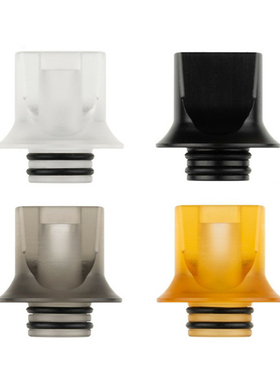 510通用接口扁口先锋510短款亚克力滴嘴 小巧口感滴嘴短款吸嘴