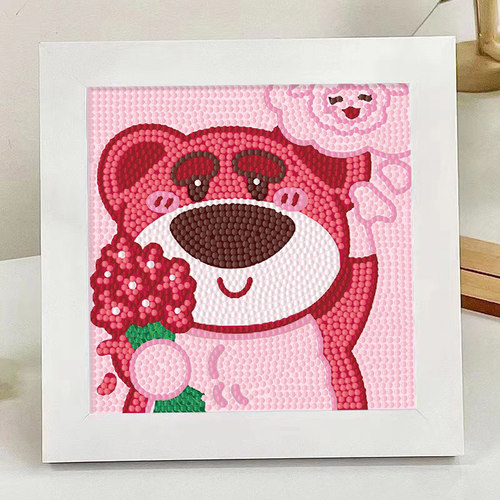 儿童钻石贴画库洛米满钻