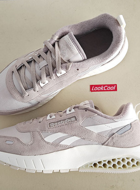 Reebok锐步CL Leather Hexalite男女经典复古运动缓震蜂巢跑步鞋