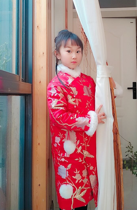 2020秋冬女童旗长袖旗袍儿童改良连衣裙宝宝周岁中国风民族服装