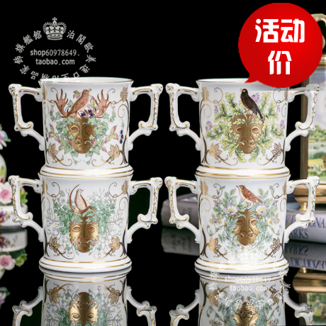 英国RoyalCrownDerby瓷马克杯