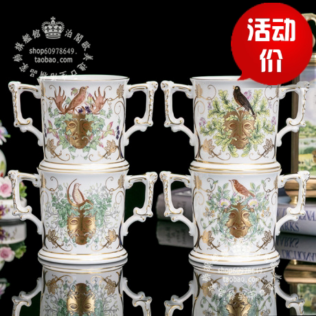 英国RoyalCrownDerby瓷马克杯