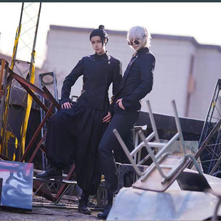 动漫二次元假发高专五条悟cos服装衣服咒术回战cosplay男装夏油杰