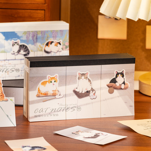 语闲萌萌日常系列创意猫咪便签