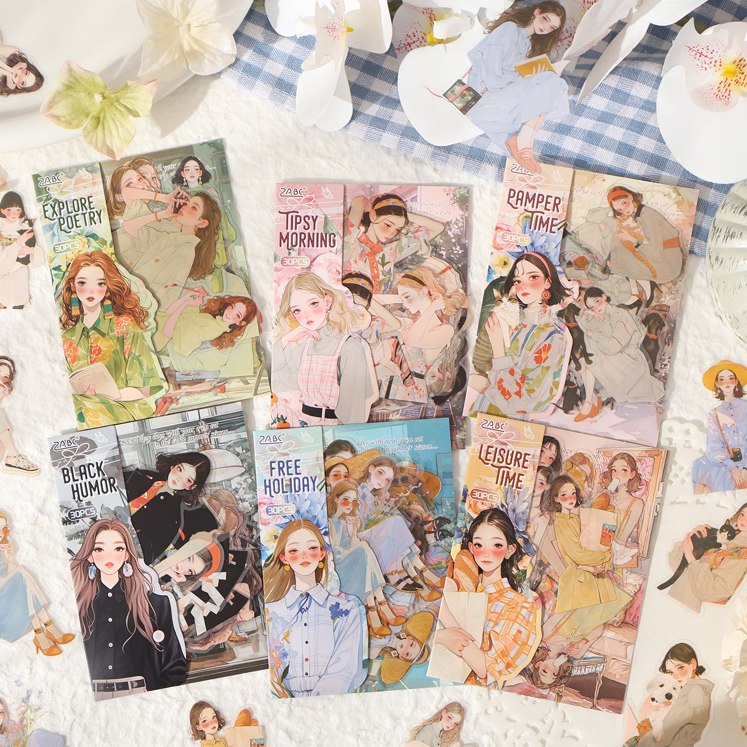 生活碎片系列精美人物主题贴纸