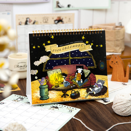 暮光猫的生活日常系列桌面摆件