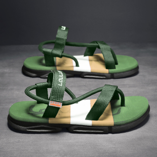 男 外穿青少年运动休闲涉水防滑速干户外溯溪沙滩凉拖鞋 凉鞋 男夏季