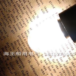 船用LED灯泡双触点B15d应急灯12V24V3W双丝卡口插口双脚高亮机床