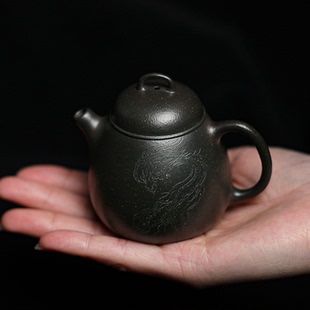 值得收藏茶人专用器 掌柜推荐 沫家私藏矿紫灰共生矿 限定版 凤壶