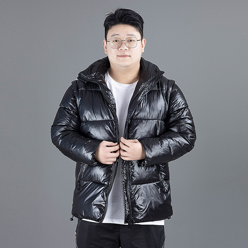 大码棉服外套男可拆卸袖加肥加大男士冬季防风加厚保暖胖子棉衣潮,男装,棉衣,淘宝优惠券,粉丝福利购,淘宝优惠卷