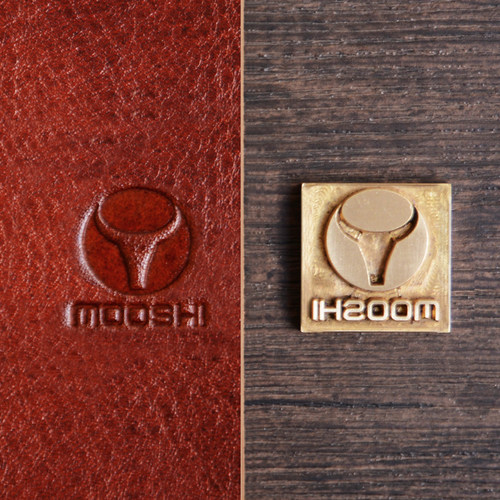 牧石皮艺个性定制logo手工皮具