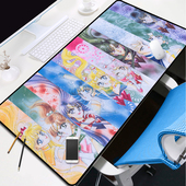 Sailor Moon美少女战士鼠标垫月野兔地场卫小小兔周边防滑鼠桌垫