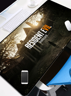 ResidentEvil生化危机7鼠标垫Biohazard恶灵古堡游戏周边滑鼠桌垫