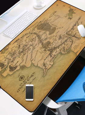 The Lord of the Rings指环王魔戒之主鼠标垫电脑桌垫写字键盘垫