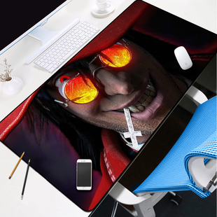 Hellsing皇家国教骑士团鼠标垫厄夜怪客地狱之歌阿卡多周边键盘垫