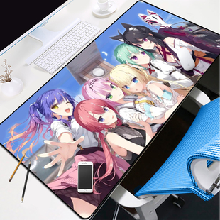 天使纷扰鼠标垫白雪乃爱谷风天音柚子社动漫游戏周边学生键盘桌垫