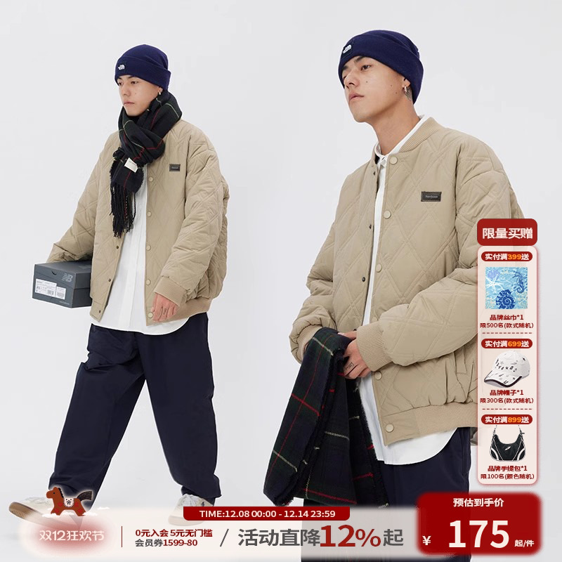 江南先生日系工装冬季棉服厚