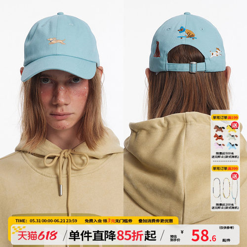 江南先生NewJNXS美式复古logo刺绣棒球帽秋男女休闲百搭潮鸭舌帽