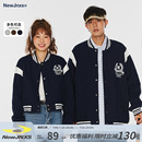 复古长短款 江南先生NewJNXS美式 刺绣棒球服夹克男春潮牌情侣外套
