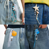 江南先生NewJNXS海洋因素手工制作灵活组合挂件夏季 时尚 百搭配饰