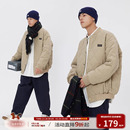 棉服 工装 江南先生NewJNXS日系菱格冬季 外套男棉衣潮牌棒球服女装
