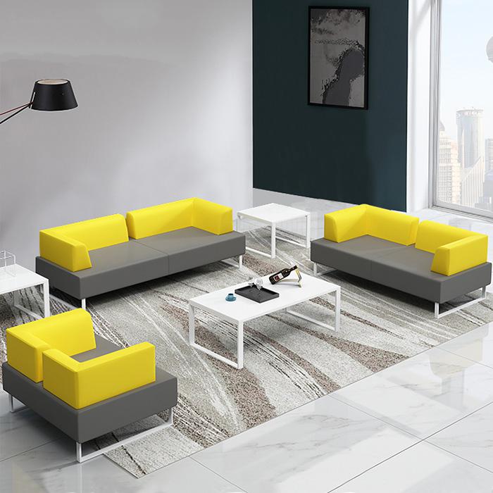 商用办公室洽谈休息区沙发组合售楼部医院4S店接待室休闲沙发组合