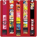 行李箱绑带防爆绳打包绳子捆绑十字一字固定带卡通旅游托运