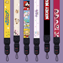 单反微单相机专用挂绳背带挂脖斜挎挽手肩带快拆扣可爱卡通便携布