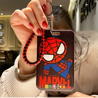 [Карточная обложка+черная и красная кожаная веревка] Marvel Spider -man