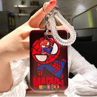 [Карточная крышка+пружинная веревка+подвесная украшение] Marvel Spider -man -man