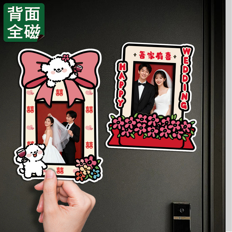 小红书热推拍立得磁吸相框装饰