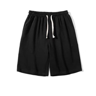 简约中裤 夏季 宽松居家短裤 百搭休闲裤 运动五分裤 学生男生纯色卫裤