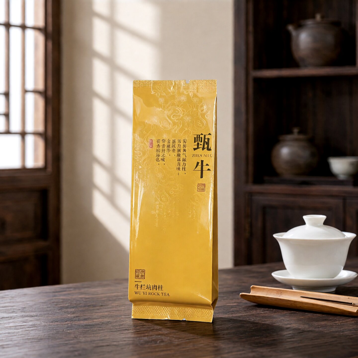 2026甄牛武夷肉桂牛栏坑肉桂果香金奖肉桂正岩大红袍高端茶礼250g