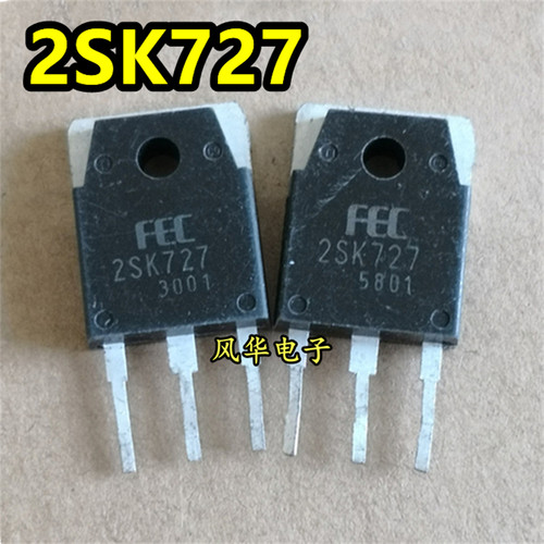 原装进口拆机 2SK727 K727 MOS场效应管 5A 900V 测好发货 TO-3P