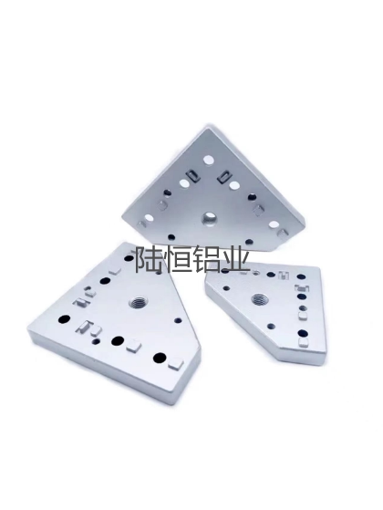 2020/3030/4040福马轮万向脚轮地脚杯连接板 铝型材通用端面连接图片