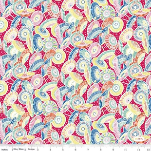 美国代购 全棉面料 Liberty Riviera Collection 多彩雨伞面料DIY