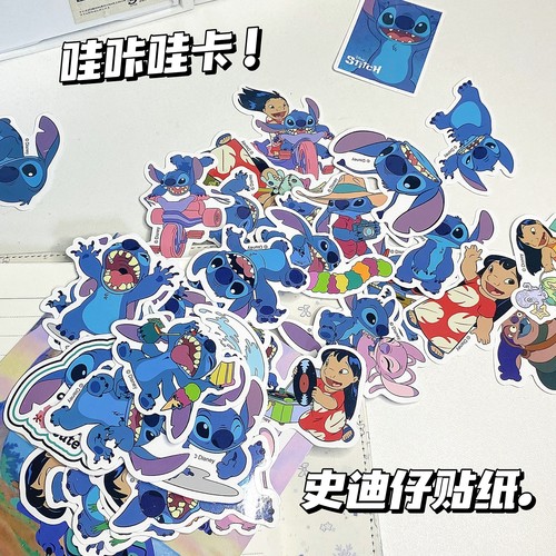 史迪仔动漫可爱笔记本装饰贴纸