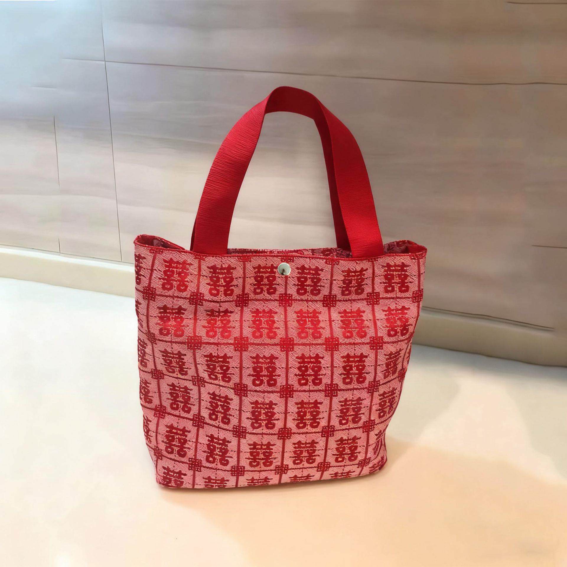 结婚喜糖盒袋子高级婚礼庆生生日手提袋满月祝寿回礼伴手礼