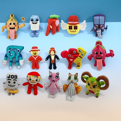 新品Steal a Brainrot plush 机顶盒9号房子毛绒公仔创意玩具