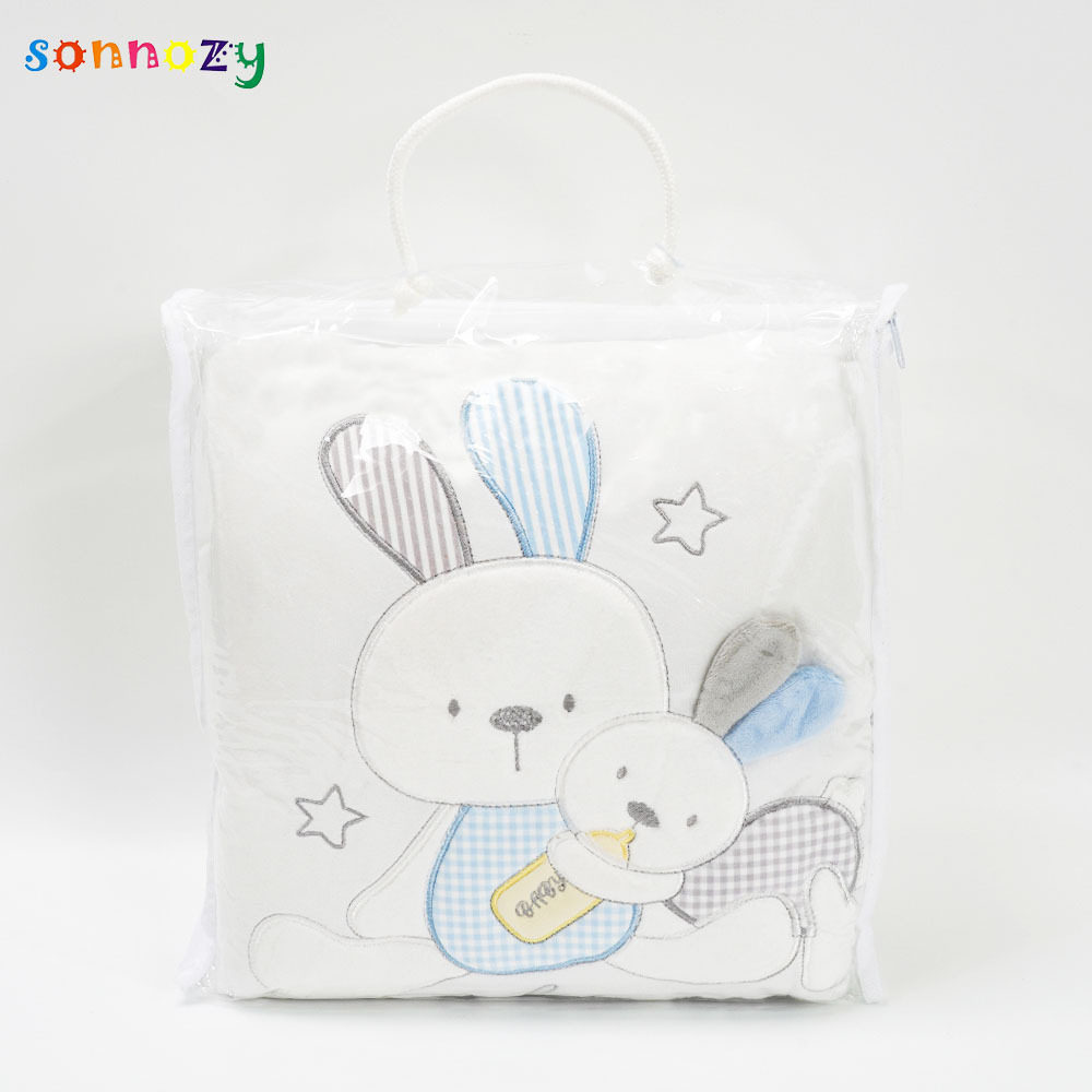 秋冬加厚双层宝宝法莱绒被子双面两用儿童毯婴儿卡通盖毯空调毯